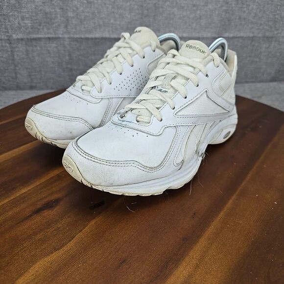 Reebok Walk Ultra 7 DMX MAX Women's Shoes Sneakers Size 8.5 White / Cold Grey 2 - Picture 5 of 14
